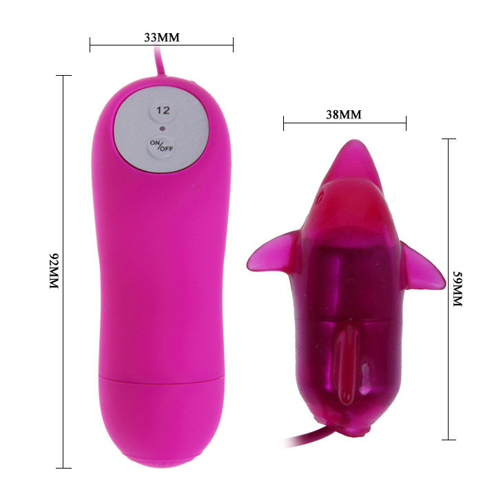 BAILE - CUTE SECRET DOLFIN VIBRATOR 12V BAILE STIMULATING NOCTURNA DESIRES