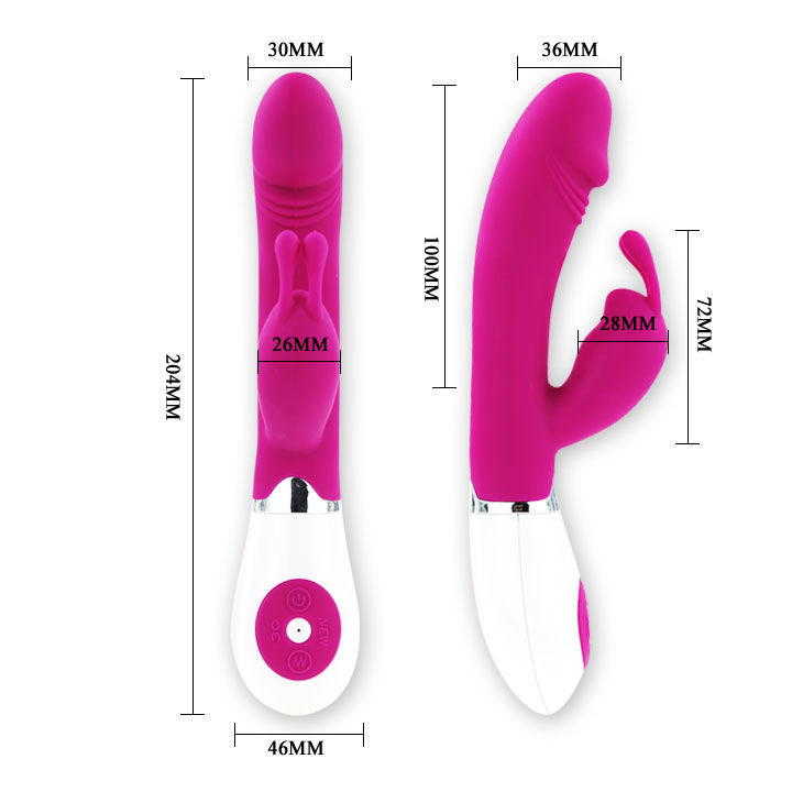 PRETTY LOVE - FLIRTATION VIBRATOR WITH RABBIT GENE PRETTY LOVE FLIRTATION NOCTURNA DESIRES