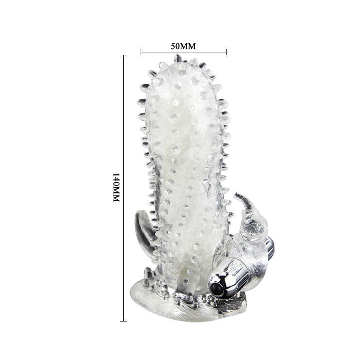 BAILE - BRAVE MAN RABBIT VIBRATOR PENIS EXTENSION BAILE FOR HIM NOCTURNA DESIRES