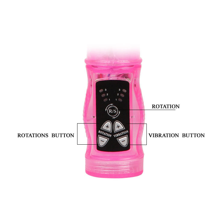 BAILE - PINK RABBIT MINI ROTATOR SUPERSTIMULATOR BAILE ROTATIONS NOCTURNA DESIRES
