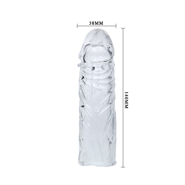 BAILE - LILAC COVER FOR THE PENIS IN ADAPTABLE SILICONE 13 CM BAILE FOR HIM NOCTURNA DESIRES