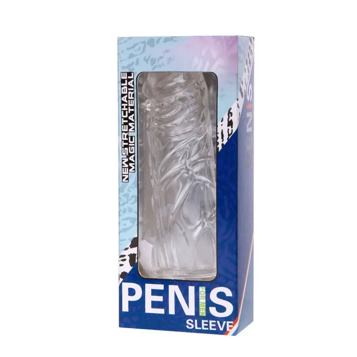 BAILE - PINK STIMULATING SILICONE PENIS COVER 13 CM - NOCTURNA DESIRES