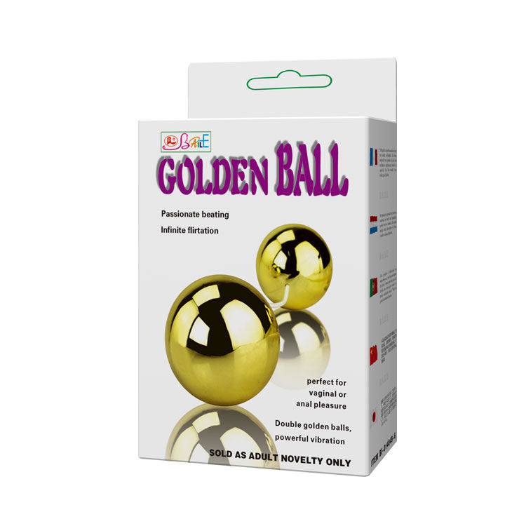 BAILE - GOLDEN CHINESE BALLS VIBRATOR BAILE STIMULATING NOCTURNA DESIRES