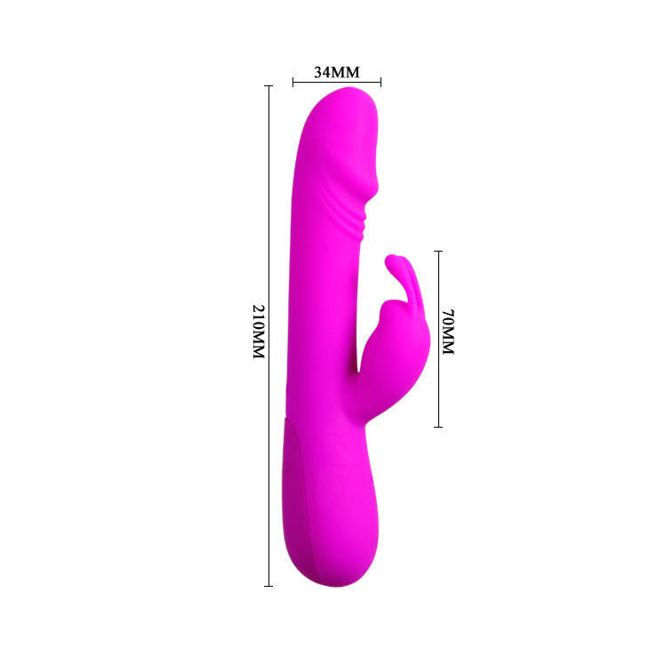 PRETTY LOVE - FLIRTATION VIBRATOR WITH RABBIT CLEMENT PRETTY LOVE FLIRTATION NOCTURNA DESIRES