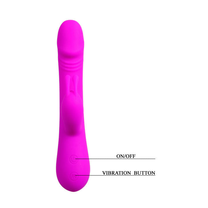 PRETTY LOVE - FLIRTATION VIBRATOR WITH RABBIT CLEMENT PRETTY LOVE FLIRTATION NOCTURNA DESIRES
