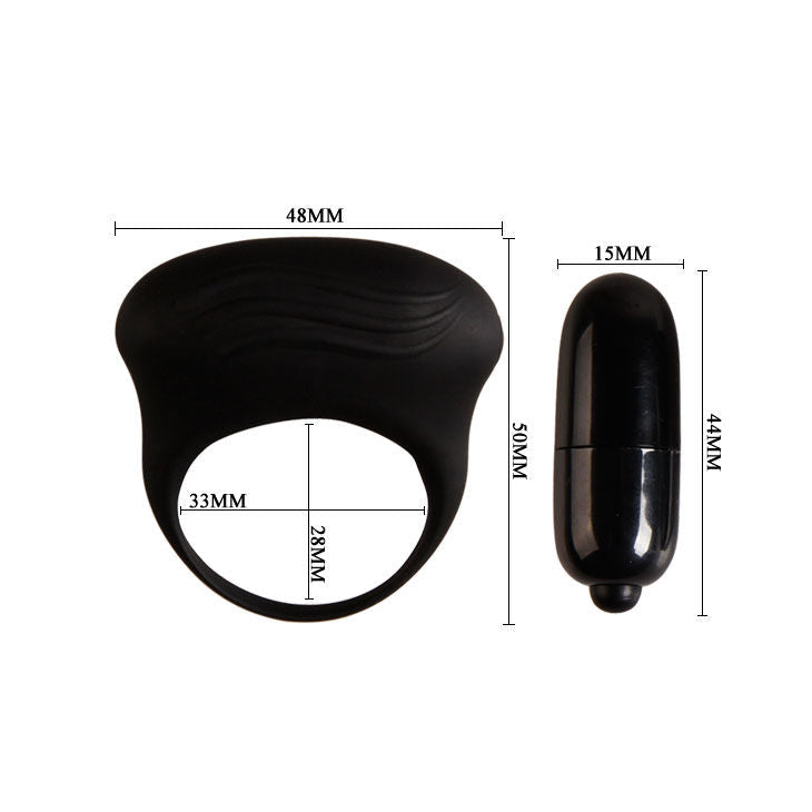 PRETTY LOVE - BERTRAM BLACK VIBRATOR RING PRETTY LOVE MALE NOCTURNA DESIRES