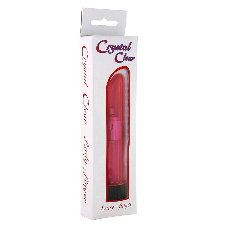 SEVEN CREATIONS - CRYSTAL CLEAR VIBRATOR LADY PINK SEVEN CREATIONS NOCTURNA DESIRES