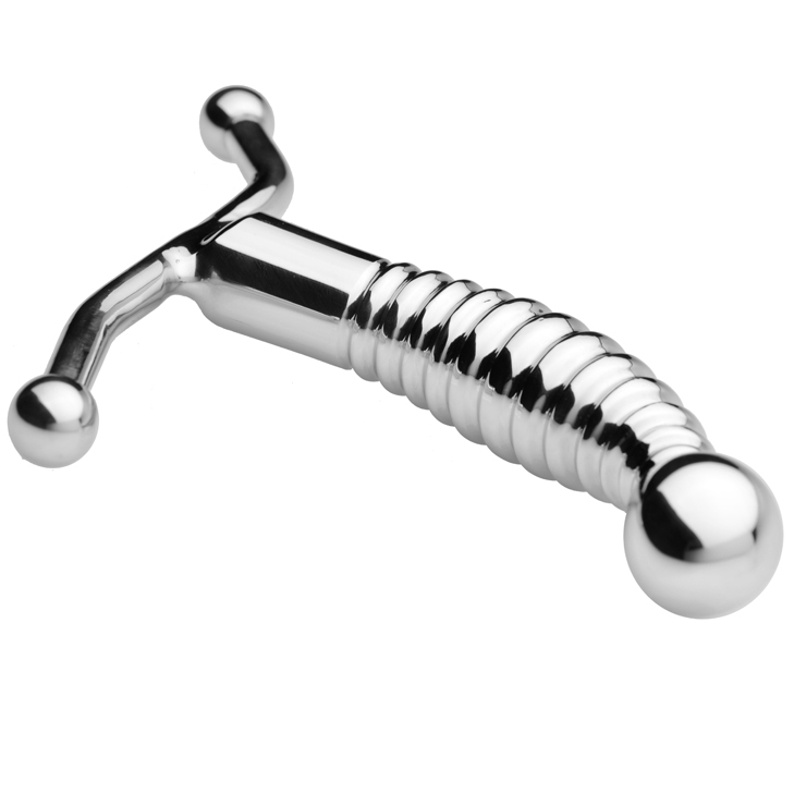 METAL HARD - STEEL PROSTATIC MASSAGER - NOCTURNA DESIRES