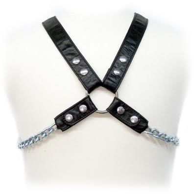 LEATHER BODY - CHAIN HARNESS II LEATHER BODY NOCTURNA DESIRES