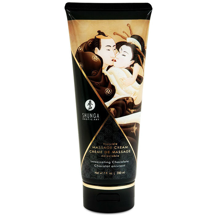 SHUNGA - CHOCOLATE MASSAGE CREAM 200 ML SHUNGA MASSAGE CREAM NOCTURNA DESIRES
