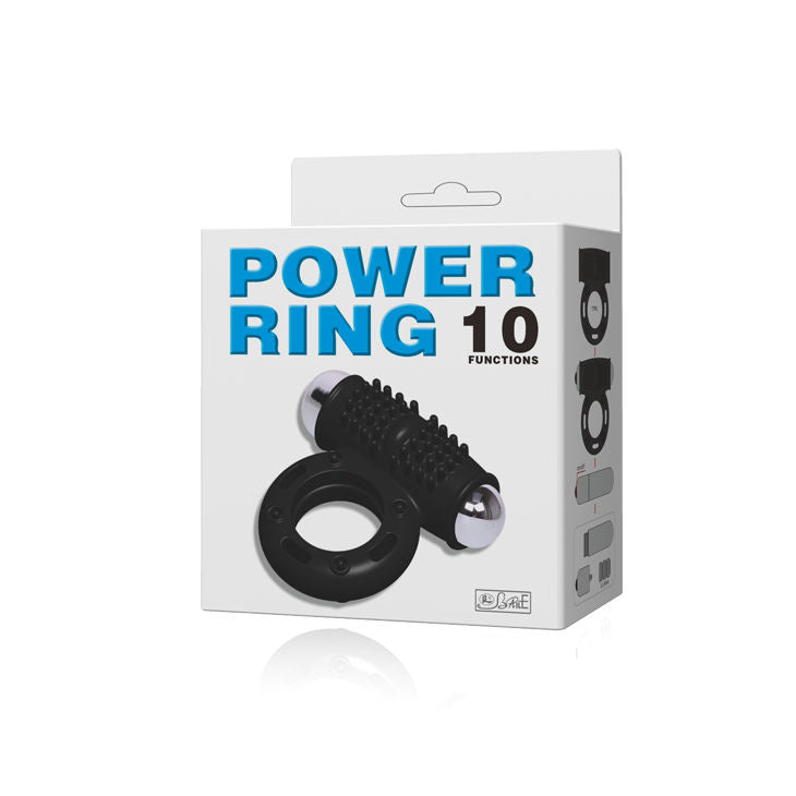 BAILE - POWER RING VIBRATOR RING 10V BAILE FOR HIM NOCTURNA DESIRES