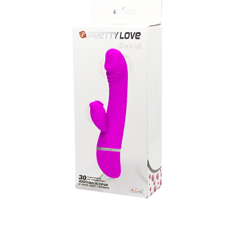 PRETTY LOVE - FLIRTATION VIBRATOR WITH RABBIT DAVID PRETTY LOVE FLIRTATION NOCTURNA DESIRES