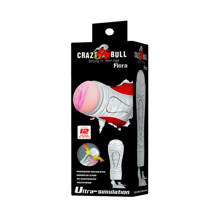 CRAZY BULL - FLORA RECHARGEABLE VAGINA MASTURBATOR CRAZY BULL NOCTURNA DESIRES