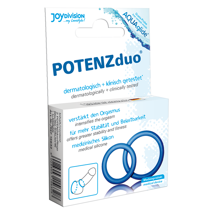 JOYDIVISION POTENZDUO - BLUE RINGS - XL - NOCTURNA DESIRES