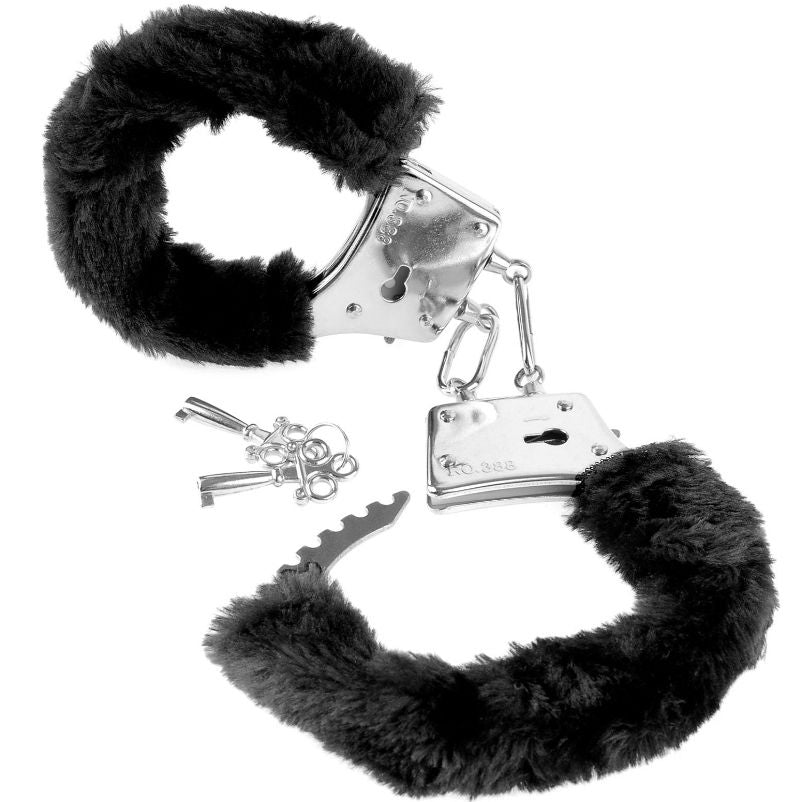 FETISH FANTASY SERIES - FURRY CUFFS BLACK FETISH FANTASY SERIES NOCTURNA DESIRES