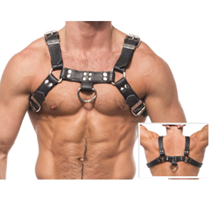 LEATHER BODY - CHAIN HARNESS III LEATHER BODY NOCTURNA DESIRES