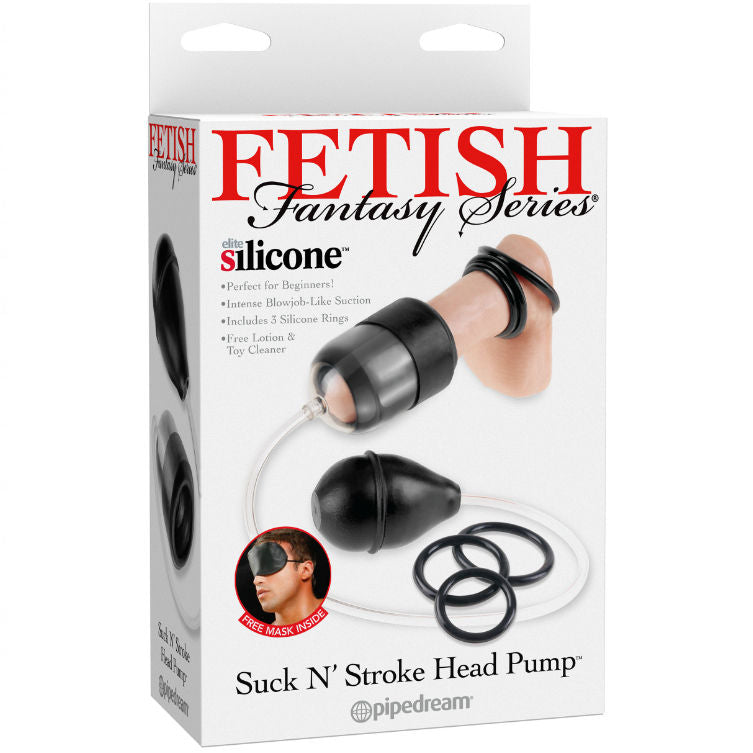 FETISH FANTASY SERIES - SUCTION GLAND SERIES WITH ENHANCING RINGS FETISH FANTASY SERIES NOCTURNA DESIRES