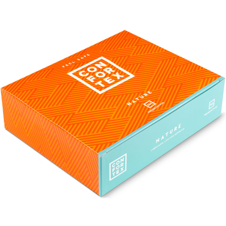 CONFORTEX - CONDOM NATURE BOX 144 UNITS CONFORTEX NOCTURNA DESIRES