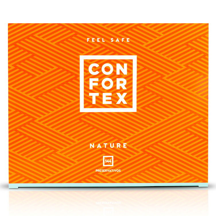 CONFORTEX - CONDOM NATURE BOX 144 UNITS CONFORTEX NOCTURNA DESIRES
