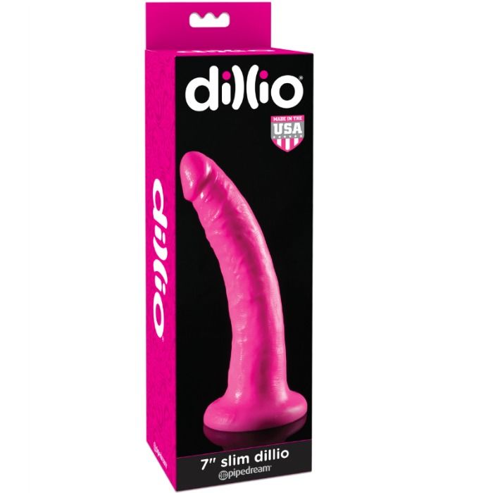 DILLIO - DILDO 17.8 CM - PINK DILLIO NOCTURNA DESIRES