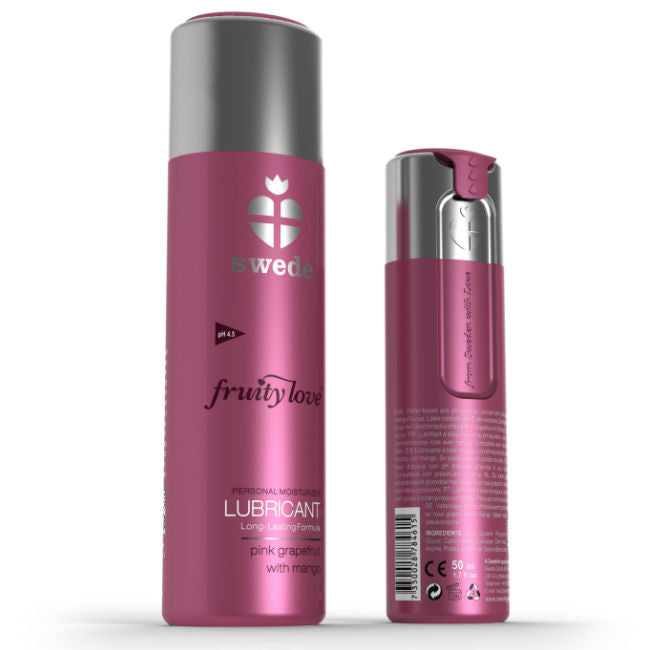 SWEDE - FRUITY LOVE LUBRICANT PINK GRAPEFRUIT WITH MANGO 50 ML SWEDE NOCTURNA DESIRES