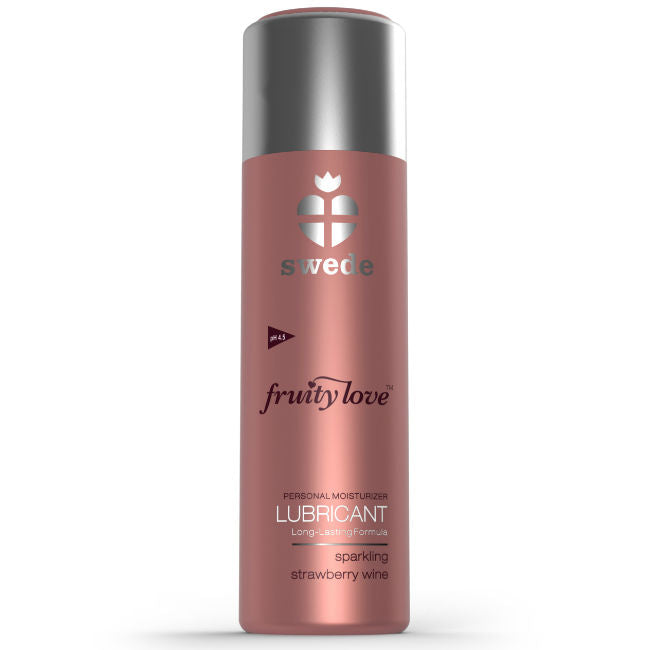 SWEDE - FRUITY LOVE LUBRICANT SPARKLING STRAWBERRY WINE 50 ML SWEDE NOCTURNA DESIRES