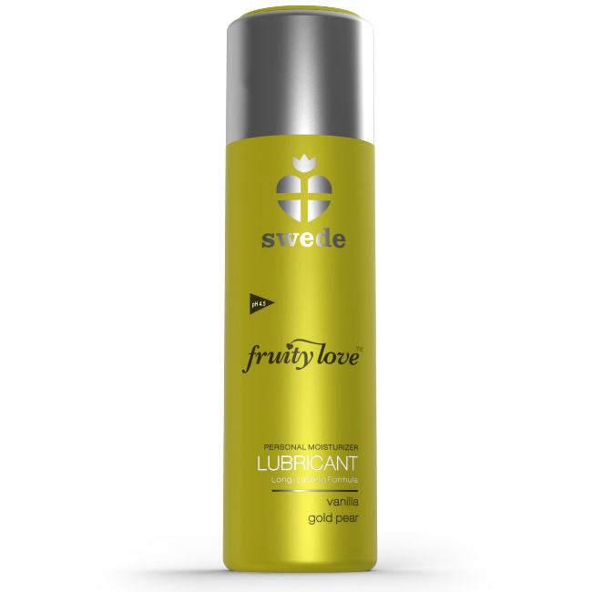 SWEDE - FRUITY LOVE LUBRICANT VANILLA GOLD PEAR 100 ML SWEDE NOCTURNA DESIRES