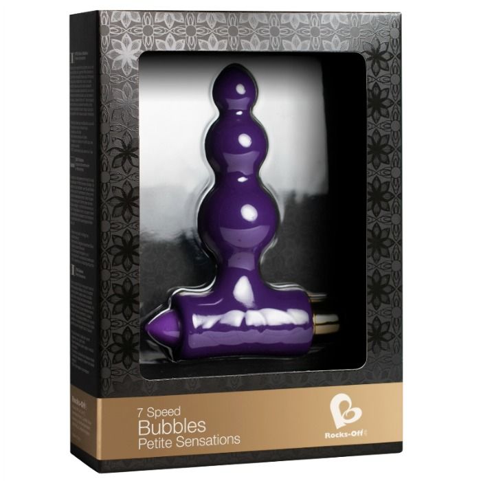 ROCKS-OFF - PETITE BUBBLES ANAL STIMULATOR - LILAC ROCKS-OFF NOCTURNA DESIRES