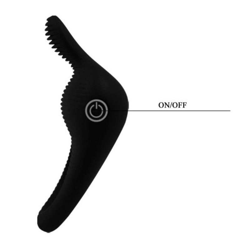 PRETTY LOVE - THIMBLE VIBRATOR RING BLACK PRETTY LOVE MALE NOCTURNA DESIRES