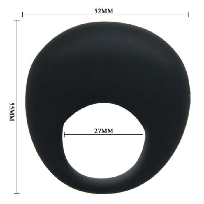 PRETTY LOVE - TRAP VIBRATOR RING BLACK PRETTY LOVE MALE NOCTURNA DESIRES