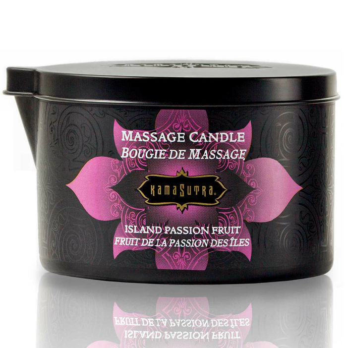KAMASUTRA - MASSAGE CANDLE PASSION ISLAND 170GR KAMASUTRA COSMETICS NOCTURNA DESIRES