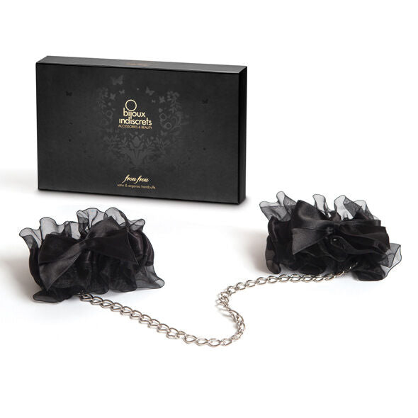 BIJOUX - INDISCRETS FROU FROU ORGANZA HANDCUFFS BIJOUX INDISCRETS NOCTURNA DESIRES