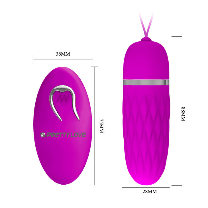 PRETTY LOVE - FLIRTATION DAWN VIBRATING EGG PRETTY LOVE NOCTURNA DESIRES