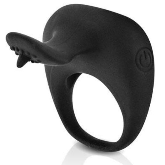 PRETTY LOVE - THIMBLE VIBRATOR RING BLACK PRETTY LOVE MALE NOCTURNA DESIRES