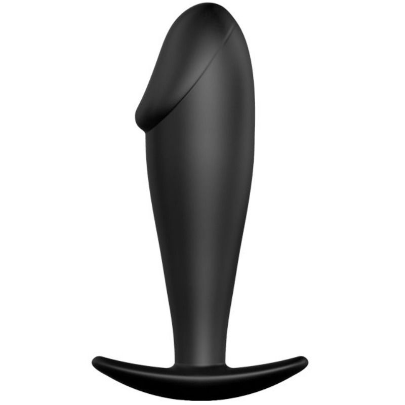 PRETTY LOVE - ANAL PLUG SILICONE PENIS FORM BLACK PRETTY LOVE BOTTOM NOCTURNA DESIRES