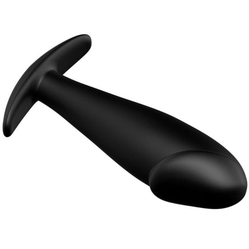 PRETTY LOVE - ANAL PLUG SILICONE PENIS FORM BLACK PRETTY LOVE BOTTOM NOCTURNA DESIRES
