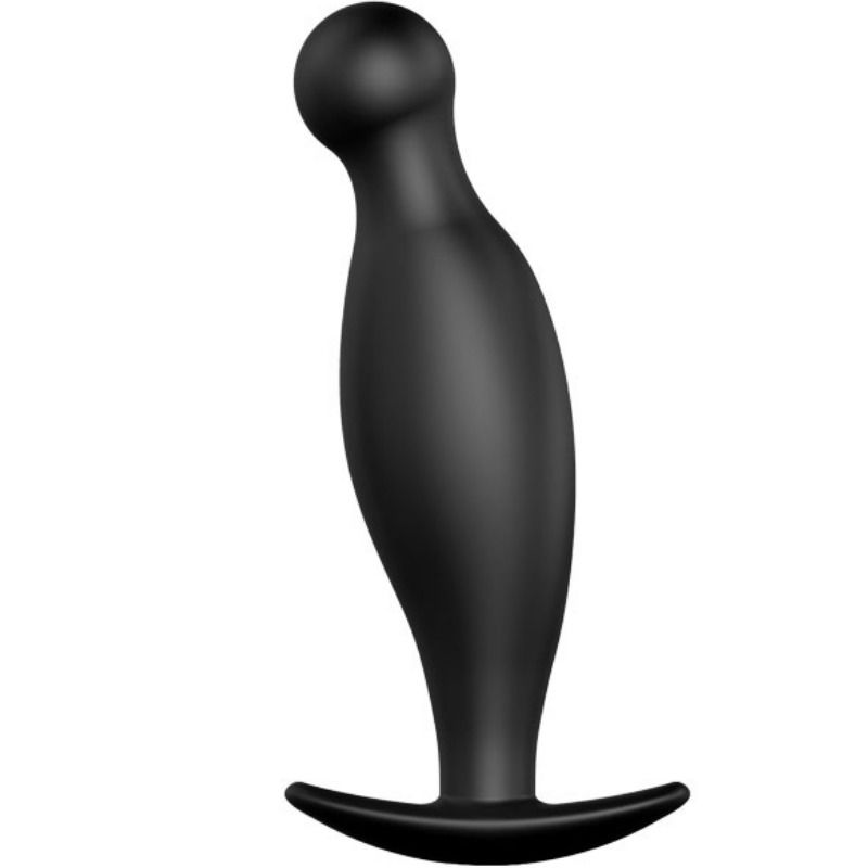 PRETTY LOVE - SILICONE ANAL PLUG 11.7 CM BLACK PRETTY LOVE BOTTOM NOCTURNA DESIRES