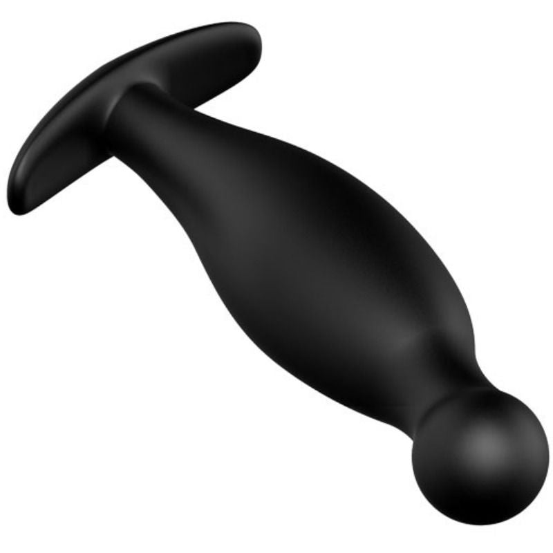 PRETTY LOVE - SILICONE ANAL PLUG 11.7 CM BLACK PRETTY LOVE BOTTOM NOCTURNA DESIRES