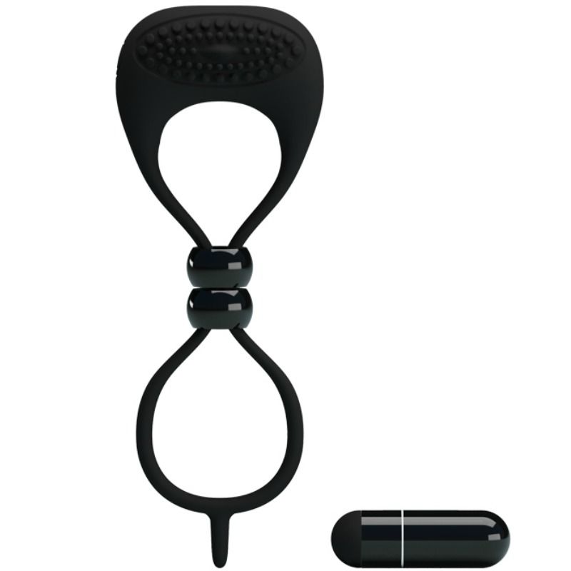 PRETTY LOVE - DOUBLE RING FOR PENIS AND TESTICLES PRETTY LOVE MALE NOCTURNA DESIRES
