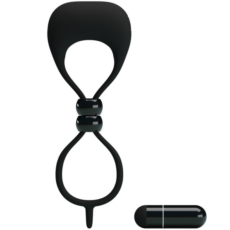 PRETTY LOVE - DOUBLE RING FOR PENIS AND TESTICLES PRETTY LOVE MALE NOCTURNA DESIRES