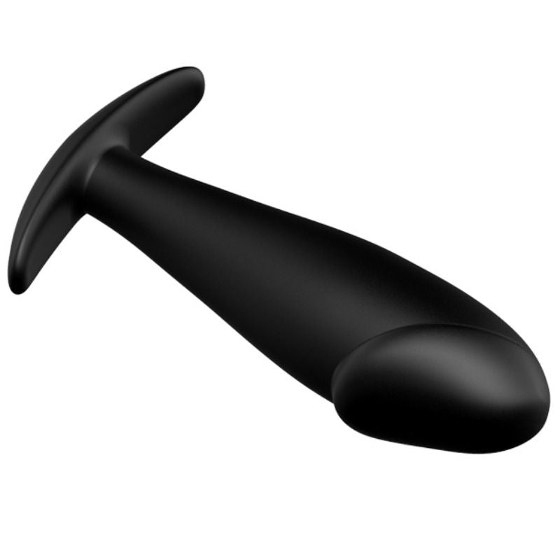 PRETTY LOVE - SILICONE ANAL PLUG PENIS FORM AND 12 VIBRATION MODES BLACK PRETTY LOVE BOTTOM NOCTURNA DESIRES