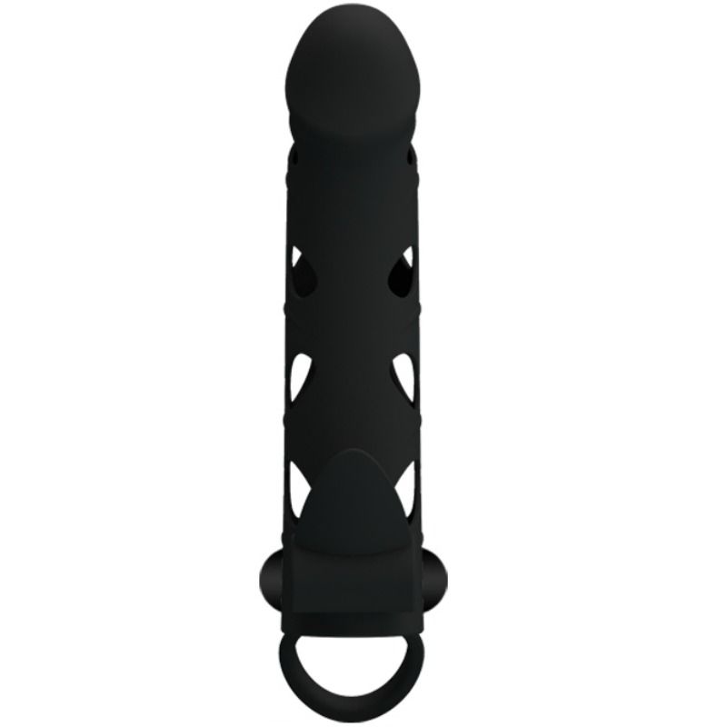PRETTY LOVE - SILICONE COVER WITH VIBRATION 15.2 CM PRETTY LOVE MALE NOCTURNA DESIRES