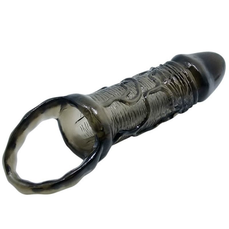 BAILE - PENIS EXTENSION SHEATH WITH STRAP FOR TESTICLES 11.5 CM BAILE FOR HIM NOCTURNA DESIRES