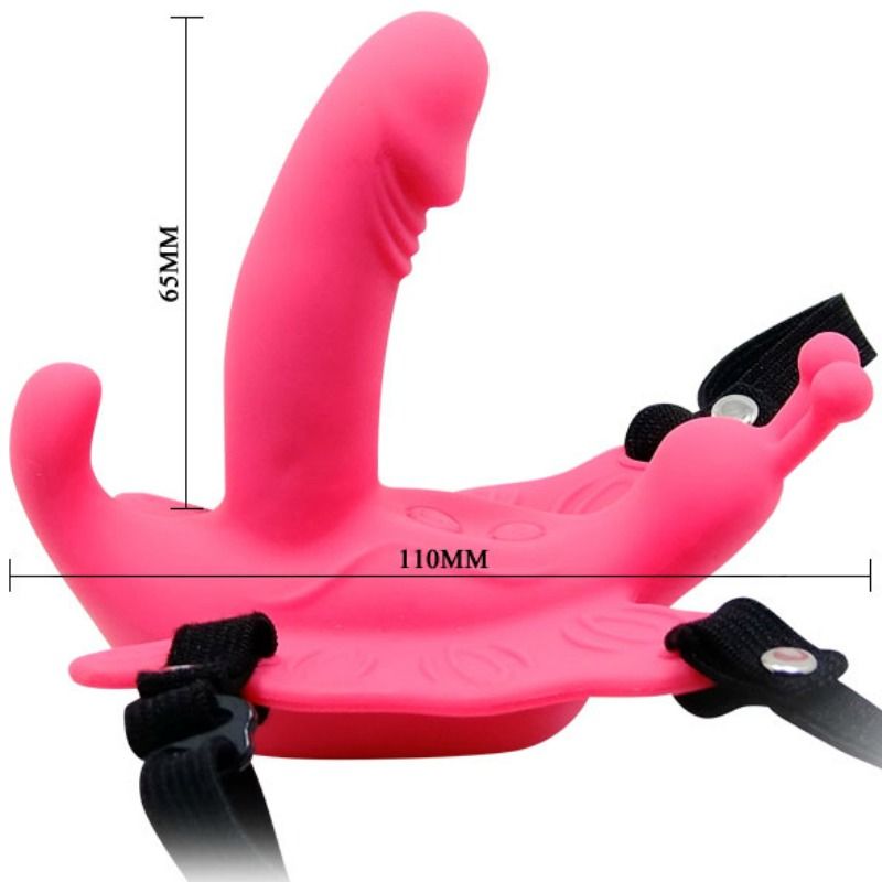 BAILE - ULTRA PASSIONATE VIBRATING BUTTERFLY HARNESS BAILE STIMULATING NOCTURNA DESIRES