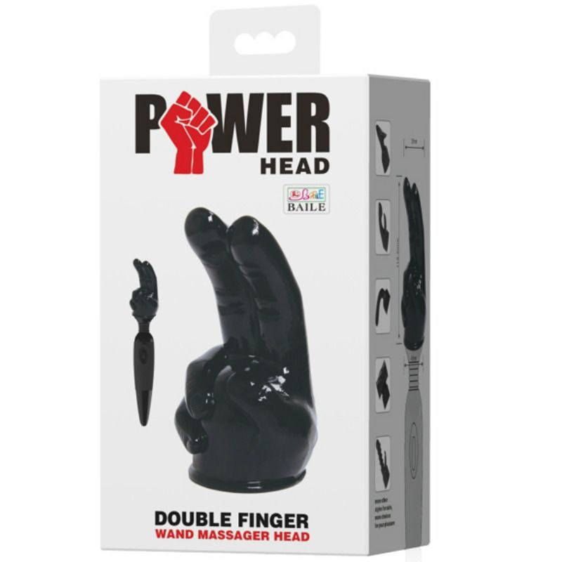 BAILE - POWER HEADINTERCHANGEABLE HEAD FOR HAND DESIGN MASSAGER BAILE POWER HEAD NOCTURNA DESIRES