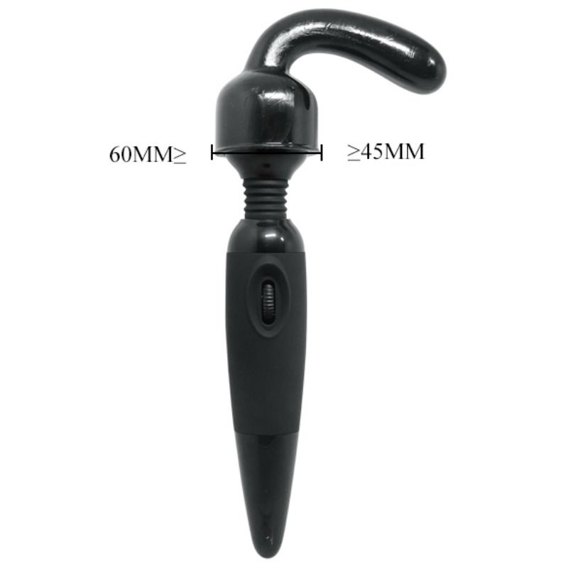 BAILE - POWER HEAD INTERCHANGEABLE HEAD FOR MASSAGERG SPOT PLEASER BAILE POWER HEAD NOCTURNA DESIRES