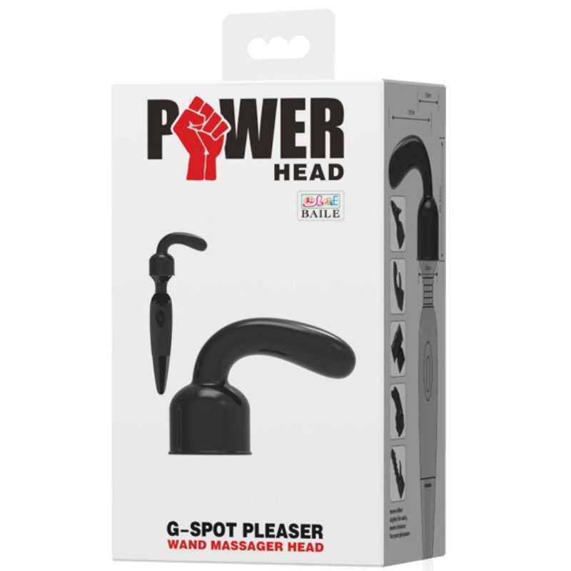 BAILE - POWER HEAD INTERCHANGEABLE HEAD FOR MASSAGERG SPOT PLEASER BAILE POWER HEAD NOCTURNA DESIRES