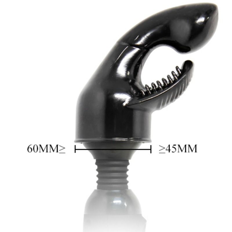 BAILE - POWER HEAD INTERCAMBIABLE HEAD FOR MASSAGERGY POINT STIMULATION AND CLITORIS BAILE POWER HEAD NOCTURNA DESIRES