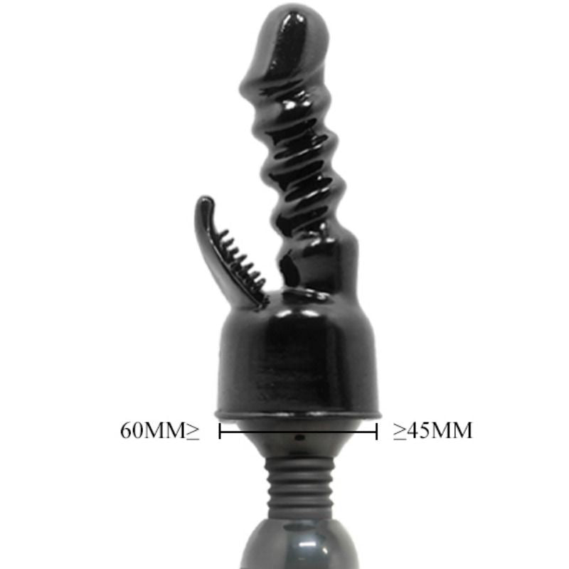 BAILE - POWER HEAD INTERCHANGEABLE HEAD FOR INTERNAL AND CLITORIS STIMULATION BAILE POWER HEAD NOCTURNA DESIRES