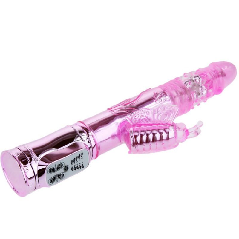 BAILE - RECHARGEABLE VIBRATOR WITH ROTATION AND THROBBING BUTTERF STIMULATOR BAILE ROTATIONS NOCTURNA DESIRES